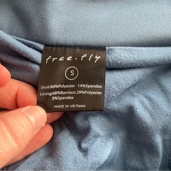 Free Fly Women’s Blue Athletic Running Shorts Size Small - Picture 6 of 6